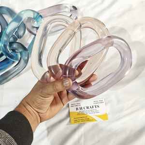 Chaînes en résine colorées au design nouveau, disponibles en grandes et petites tailles, logo personnalisable, style classique - Product Image 6