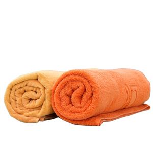 2 <b>Set</b> of Solid Color Bath <b>Towel</b> Premium Collection Terry Bath <b>Towel</b> at Factory Price Wholesale in India - Product Image 1