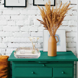 Bandeja decorativa de madera hecha a mano bandeja de madera de pino octogonal de lavado blanco de alta calidad con asas restaurante Hotel uso bandejas personalizadas - Product Image 5