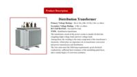 Transformador Yawei Estándar IEC para Exteriores, Trifásico, Sumergido en Aceite, Tipo 160 Kva 500 Kva, Modelo S11, Entrada de 10kV, Refrigeración ONAN, 50/60Hz