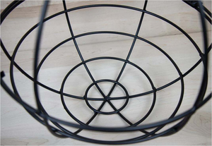 Newest Fancy Wrought Iron Hanging Wire <b>Plant</b> <b>Basket</b> Outdoor Window Decor <b>Plants</b> Flowers Pot Garden Home Yard Made in India 2023 - Product Image 2