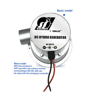 مولد كهرومائي صغير 36 واط 50 واط تيار مستمر 18 فولت 36 فولت بدون فرش للأنهار والجداول، نظام طاقة خارج الشبكة للمناطق الريفية في نيبال - Product Image 2