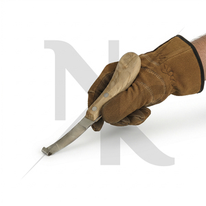 Cuchillo Quirúrgico Veterinario Reutilizable de Alta Calidad para Pezuñas, Herramientas Pequeñas de Herrador para Uso Hospitalario, Cuchillo de Bucle para Pezuñas de Caballo con Mango de Madera, Set - Product Image 4