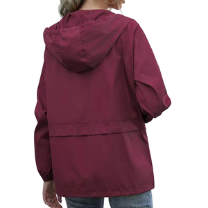 Veste coupe-vent pour femme entièrement personnalisée, couleur unie, fermeture éclair, dernier design, veste coupe-vent chaude pour l'hiver - Product Image 2