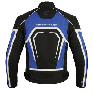 Blouson de moto unisexe en cuir et textile 600D, respirant, coupe-vent, grandes tailles, personnalisable OEM ODM, vente en gros, faible MOQ - Product Image 2