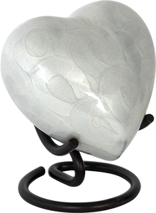 Oval Brass Cremation Urn Stand Eco-Friendly Handmade Tabletop <b>Vase</b> with Customized Printing <b>Small</b> Memorial Urn - Product Image 6