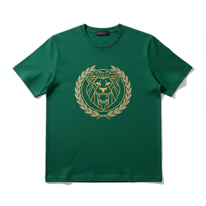 เสื้อยืดคอกลมแขนสั้นผ้าเจอร์ซีย์ถักลายธรรมชาติสไตล์วินเทจสำหรับผู้ชายที่ปรับแต่งได้ |   ผ้าฝ้าย 100% ลายพิมพ์โลโก้คลาสสิก ทรงปกติ - Product Image 5