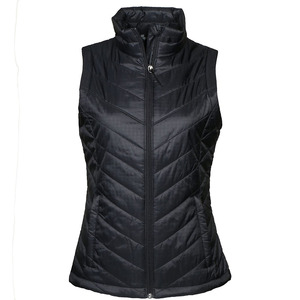 เสื้อกั๊กพัฟเฟอร์ผู้หญิงแบบมีโลโก้สั่งทำพิเศษสำหรับสุภาพสตรี เสื้อกั๊กขนเป็ดสำหรับผู้ชาย - Product Image 5