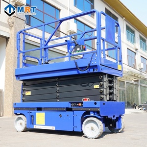 Ce 4M/6M/8M/10M/12M hoàn toàn tự hành Scissor Lift nền tảng thủy lực nâng trên không làm việc nền tảng trên không thiết bị nâng hạ - Product Image 4