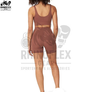High Quality Custom Sports Bra And Shorts <b>Set</b> For Gym Fitness Yoga Wear Wholesale Customized Color Size Style Oem Sport Bras - Product Image 2