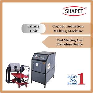 Machine de fusion par induction du cuivre avec unité de basculement pour une fusion rapide et efficace du cuivre sans flamme dans les applications industrielles - Product Image 6