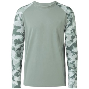 <b>Men's</b> Long Sleeve Camouflage Hunting <b>Shirt</b> Moisture-Wicking Polyester Summer Outdoor Wear - Product Image 1