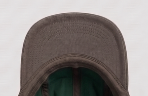 Gorra de béisbol unisex con bloques de color verde y gris, estilo casual, ajuste regulable, para las cuatro estaciones - Product Image 6
