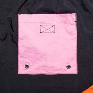 Shorts de Baño para Hombre con Bloques de Color y Bolsillo Rosa, Secado Rápido, Cintura Elástica, Pantalones Cortos Casuales - Product Image 3