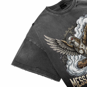 Camisetas con Estampado Gráfico Personalizado, Unisex, Casuales, para Uso Diario, Moda Urbana, Talla Grande, 100% Algodón Tejido, Transpirable y Ecológico - Product Image 4