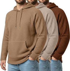 เสื้อฮู้ดดี้ผู้ชายคุณภาพสูงสำหรับฤดูหนาว แบบ unisex ผ้าฝ้ายฟลีซ 100% ระบายอากาศได้ดี กันลม เป็นมิตรกับสิ่งแวดล้อม ทรงหลวม - Product Image 4