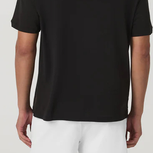 เสื้อยืดคอปกแขนสั้นผู้ชายสุดหรู ดีไซน์ประณีต เนื้อผ้าบางเบา รับผลิตแบบ OEM พร้อมบริการติดแบรนด์ / วัสดุระบายอากาศได้ดี - Product Image 5