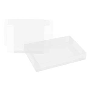 Confezione da 5 Custodie Protettive Trasparenti in PET per Cartucce di Gioco SNES - Copertura Protettiva per Videogiochi (Ordini Self-Pickup) (TK/TEMU) - Product Image 1
