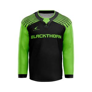 Logotipo de diseño personalizado, aparejos de sublimación, bordado de sarga, patrones de logotipo, camisetas de hockey sobre hielo, calidad Premium - Product Image 3