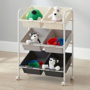 Meubles de rangement pour jouets d'enfants, organisateur de bacs moderne, armoire, chambres à coucher, plastique de haute qualité, fer, vente en gros pour Taïwan - Product Image 2