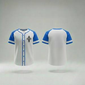 Camisetas de Béisbol de Poliéster 100% con Impresión Digital de Alta Calidad, Transpirables, de Secado Rápido, Cuello en V, Manga Corta, RIVIAN - Product Image 1