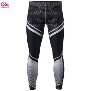 กางเกงออกกำลังกายผู้ชายสีพื้น แห้งเร็ว กระชับกล้ามเนื้อ ยืดหยุ่น เหมาะสำหรับกีฬา MMA BJJ - Product Image 3