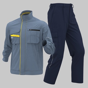 Conjunto de Ropa de Trabajo de Poliéster Softshell OEM con Franjas Reflectantes, Impermeable y Transpirable para Uso Industrial - Product Image 4
