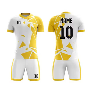 Custom Soccer Jersey Set Dry Sublimated Football Uniform OEM Team Wear Personalized Club Training Kit Manufacturer <b>By</b> RexFit - Product Image 4
