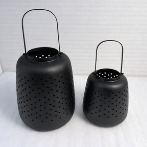 Designer Iron <b>Lantern</b> With Ivory Gold Finished For Luxury Decor In Hotels Restaurants And Premium Homes - Product Image 6