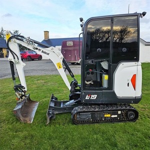 Mini-excavatrice sur chenilles Bobcat E19 de qualité supérieure avec moteur PLC - Product Image 1