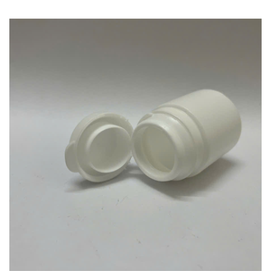 Botella de Plástico HDPE Ligera, Resistente y Fácil de Moldear, con Fondo Plano y Forma Cilíndrica, para Medicamentos, Líquidos Químicos y Tabletas, Imprimible - Product Image 1