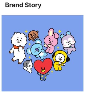 ที่ใส่บัตรรูป BTS BT21 บุซาน พวงกุญแจ กรอบรูปกระดาษ ลายตัวละคร ไลน์เฟรนด์ส เคป๊อป - Product Image 4