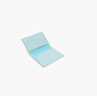 Sampul Paspor Tunggal Kain Katun 100% Berhias Manik-Manik Buatan Tangan, Bergaris Warna-Warni, Bergaya, Dapat Dilipat, Multifungsi, Ramah Lingkungan