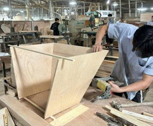 Hotte de cuisine en T à fixation au plafond, en bois, contemporaine, équipement de ventilation, directement de l'usine - Product Image 4