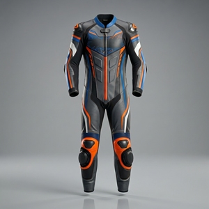 Professional Men's Motorbike Racing Suit CE Approved Protective Leather Motorcycle Suit <b>Waterproof</b> One-Piece Riding Gear - Product Image 6