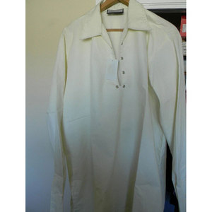 Camisa de kilt escocesa de manga larga con cordones, estilo Jacobita, color crema, fabricante de disfraces - Product Image 6