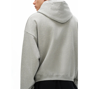 เสื้อฮู้ดดี้คุณภาพสูง ผ้าฝ้าย 100% หนานุ่ม แบบเรียบ ไม่มีลาย  ขนาดใหญ่พิเศษ ใส่ได้ทั้งชายและหญิง  รับสกรีนโลโก้  มีไซส์พลัสไซส์สำหรับผู้ชาย - Product Image 4