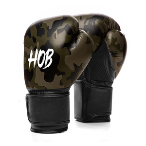 Guantes de Boxeo de Cuero Vacuno con Logotipo Personalizado a Precio Profesional, Cómodos, con Cierre de Gancho y Bucle en los Dedos, Guantes de Alta Calidad - Product Image 5