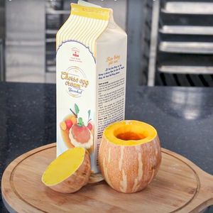 Factory 1KG Uncooked <b>Egg</b> Creamer Good Price OEM Non-Dairy Topping Cream for Bakery Food Wholesale - Product Image 2