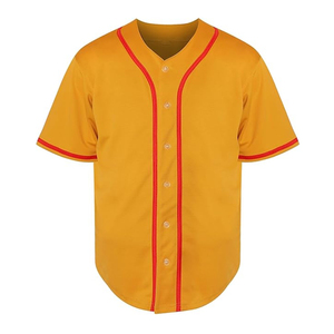 Maillot de baseball USA personnalisé avec nom et numéro, maillots de baseball sublimés pour hommes - Product Image 1