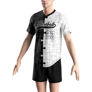 Usine d'uniformes de baseball, uniformes de baseball de qualité supérieure, vêtements de baseball athlétiques, maillots de baseball respirants, maillots de baseball à séchage rapide - Product Image 6
