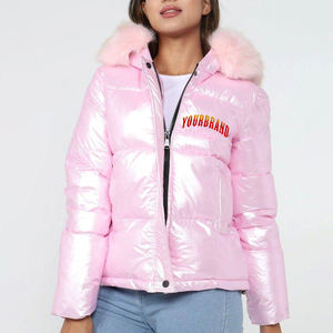 Nouvelle parka d'hiver 2025 pour femme, en coton tissé, rembourrée, imperméable, à capuche, épaisse et chaude - Product Image 1