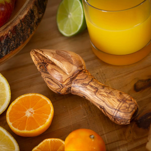 Wooden Manual Lemon <b>Reamer</b> Juicer Dishwasher Safe Kitchen Accessory - Product Image 1