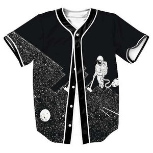 Camiseta de Béisbol 3D para Hombre, Estilo 2026, con Estampado Splash Ink, Jersey de Béisbol para Hombre, Estilo Hip Hop de los 80 y 90, Ropa Casual de Calle - Product Image 4