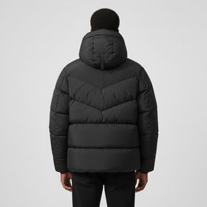 Chaqueta Bomber para Hombre 2026 con Logotipo Personalizado OEM/ODM, Cuello Alto, Logotipo Frontal, Alta Calidad, Impermeable, Transpirable, para Invierno - Product Image 6