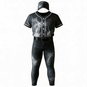 Camiseta de Béisbol Personalizada, Superventas, Económica, Blanca, Cosida, Uniforme de Alta Calidad, 100% Poliéster, Antibacteriana, de Secado Rápido - Product Image 4