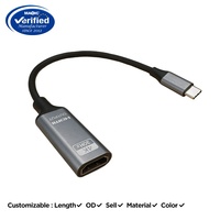 Convertidor de tipo C a HDMI de calidad superior 4K 30Hz 4K 60Hz Adaptador Usb C a HDMI