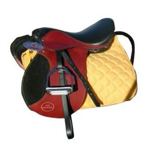 Vente en gros selle de cheval en cuir véritable avec sangle étrier sangle avec logo personnalisé vente en gros selle anglaise - Product Image 6