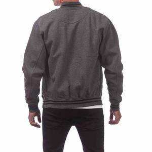 Chaqueta Varsity Personalizada para Hombre, Estilo Béisbol de los Atlanta Braves, con Letras Universitarias Bordadas, de Lana y Cuero, Diseño High Street, ODM OEM - Product Image 2