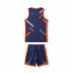 Ensembles de maillots de basket-ball pour hommes avec logo personnalisé, vente en gros, polyester de haute qualité, coupe régulière, uniformes imprimés numériquement, maille antibactérienne - Product Image 2
